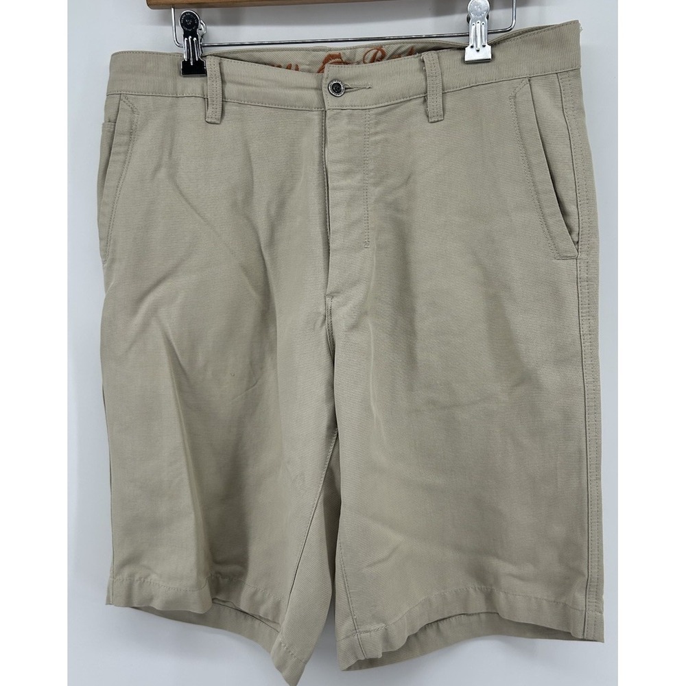 Tommy Bahama Paradise Nation Straight Front Chino Shorts Tan Men's Size 32